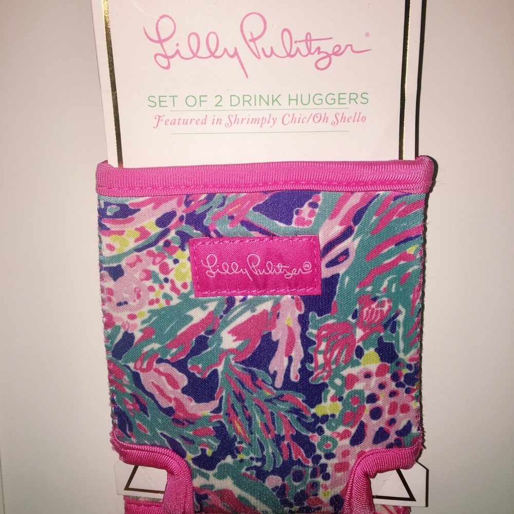 Lilly Pulitzer Drink Hugger - Set of 2